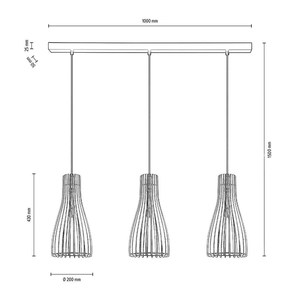 Furn 3 ripplamp must/puit - Envostar